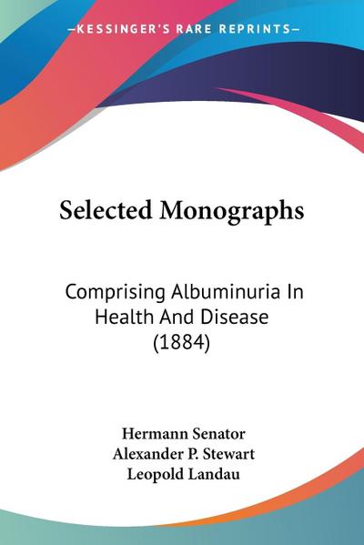 Selected Monographs