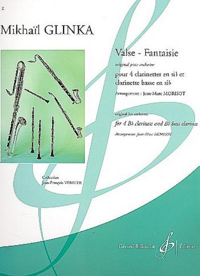 Valse-Fantaisiepour 5 clarinettes (BBBBBass)