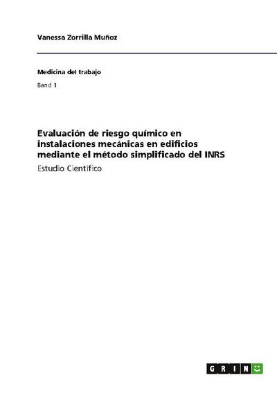 Evaluación de riesgo químico en instalaciones mecánicas en edificios mediante el método simplificado del INRS