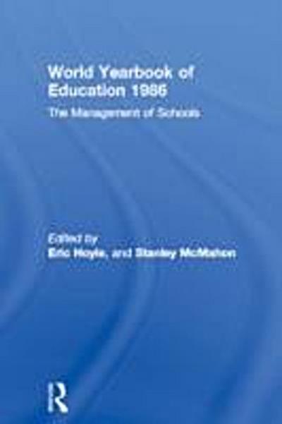World Yearbook of Education 1986