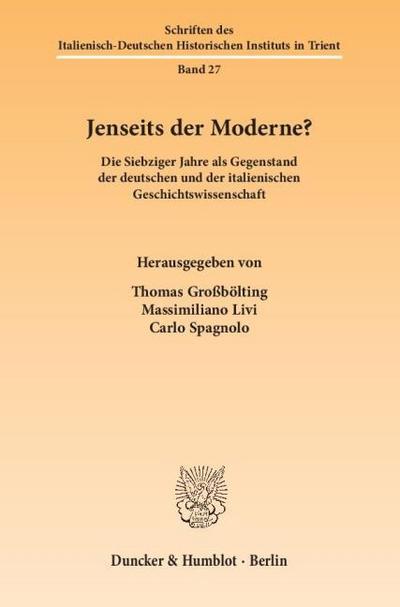 Jenseits der Moderne?
