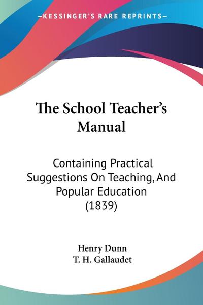 The School Teacher’s Manual