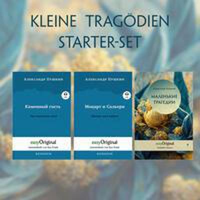 Kleine Tragödien (mit 3 MP3 Audio-CDs) - Starter-Set - Russisch-Deutsch
