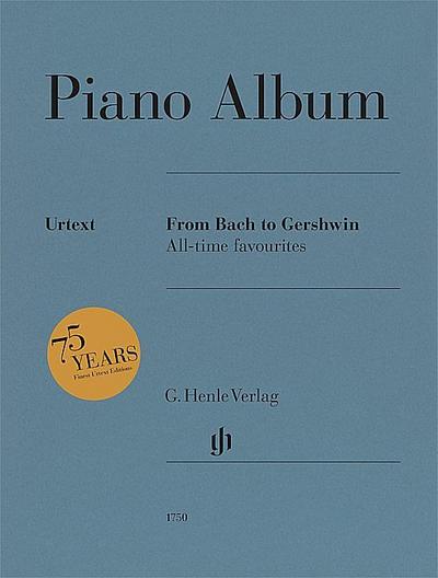 Piano Album - From Bach to Gershwin · All-time favourites