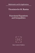 Functional Equations and Inequalities