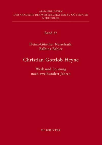 Christian Gottlob Heyne