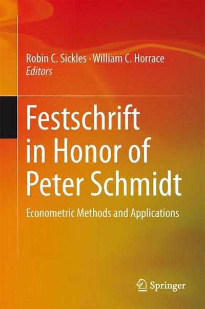 Festschrift in Honor of Peter Schmidt