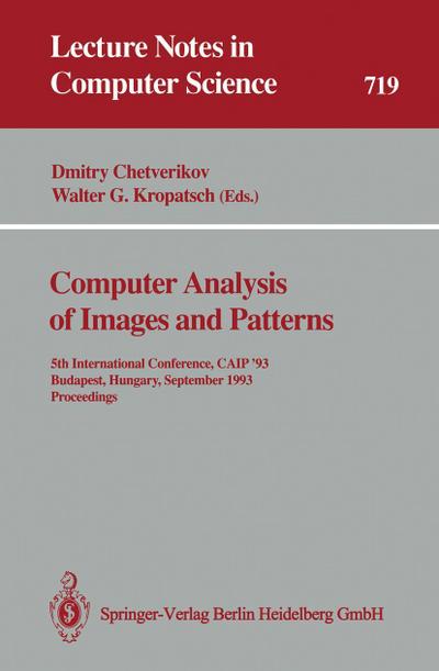 Computer Analysis of Images and Patterns