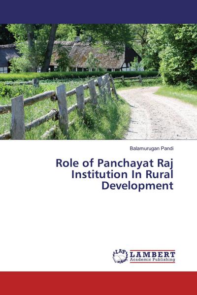 Role of Panchayat Raj Institution In Rural Development