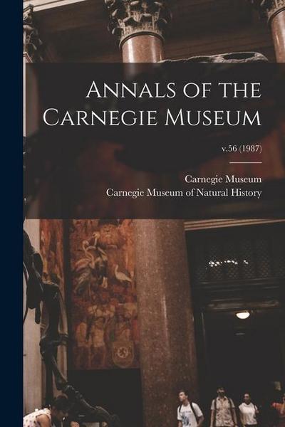 Annals of the Carnegie Museum; v.56 (1987)