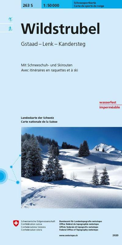 263S Wildstrubel Schneesportkarte