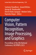 Computer Vision, Pattern Recognition, Image Processing, and Graphics