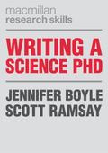 Writing a Science PhD