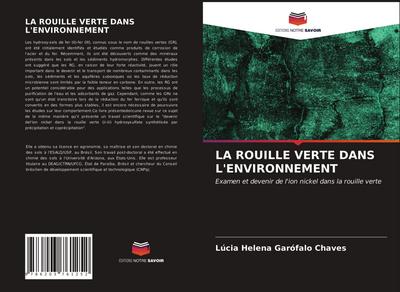 LA ROUILLE VERTE DANS L’ENVIRONNEMENT