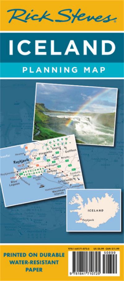 Steves, R: Rick Steves Iceland Planning Map