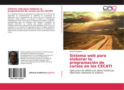 Sistema web para elaborar la programación de cursos en los CECATI