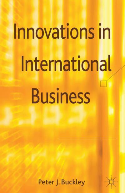 Innovations in International Business