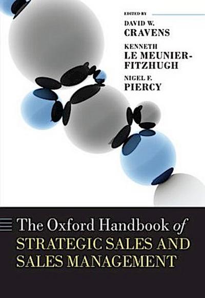 The Oxford Handbook of Strategic Sales and Sales Management