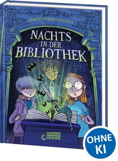Nachts in der Bibliothek
