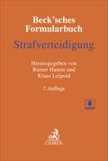 Beck’sches Formularbuch Strafverteidigung