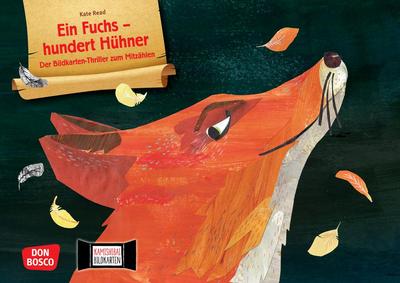 Ein Fuchs - hundert Hühner. Der Bildkarten-Thriller zum Mitzählen. Kamishibai Bildkartenset