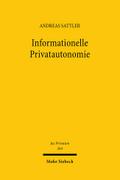 Informationelle Privatautonomie