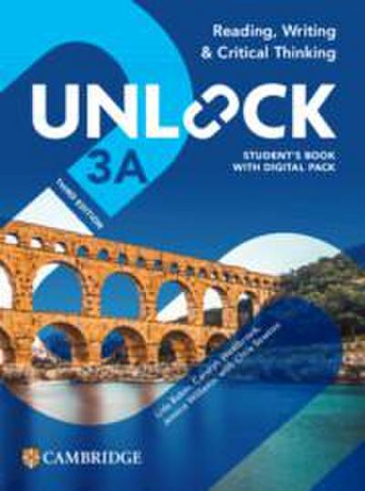 Unlock Level 3a Reading, Writing and Critical Thinking Student’s Book with Digital Pack
