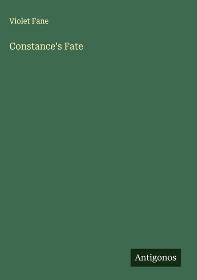 Constance’s Fate