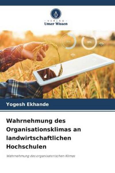 Wahrnehmung des Organisationsklimas an landwirtschaftlichen Hochschulen