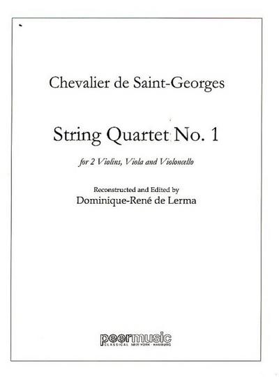 String Quartet C-Dur Nr.1for 2 violins, viola and violoncello