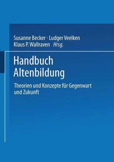 Handbuch Altenbildung
