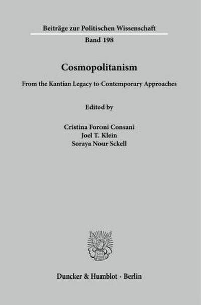 Cosmopolitanism.
