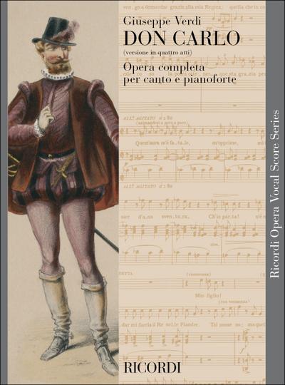 Don Carlo (4 Akte) Klavierauszug(it, broschiert)