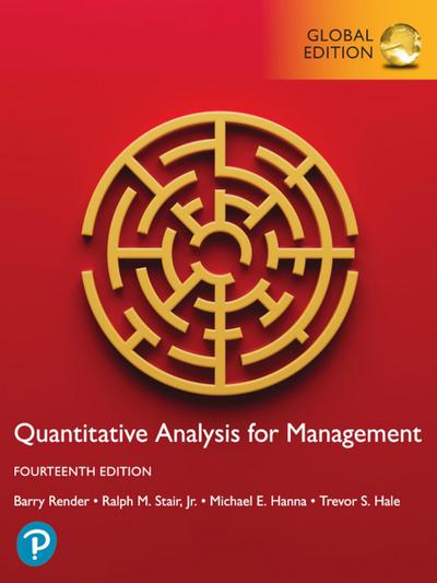 Quantitative Analysis for Management, Global Edition -- (Perpetual Access)