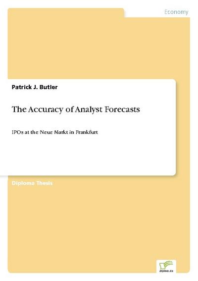 The Accuracy of Analyst Forecasts