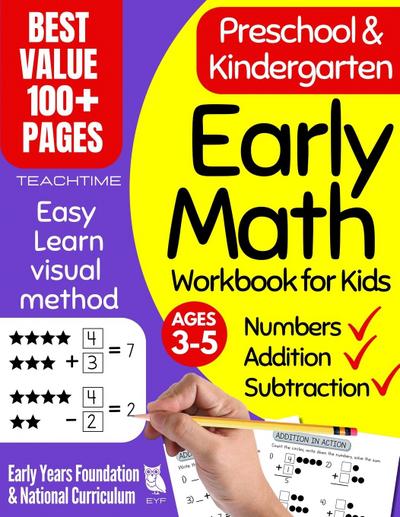 Early Math Workbook for Kids