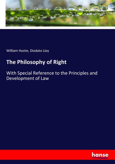 The Philosophy of Right