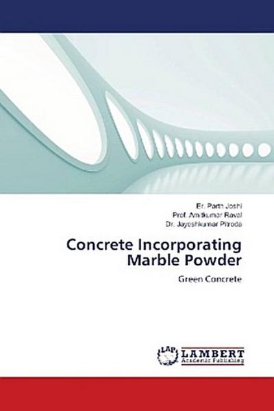 Concrete Incorporating Marble Powder