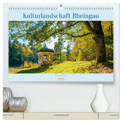 Kulturlandschaft Rheingau (hochwertiger Premium Wandkalender 2026 DIN A2 quer), Kunstdruck in Hochglanz