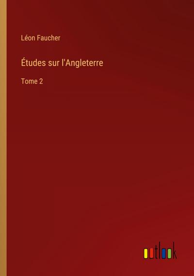 Études sur l’Angleterre