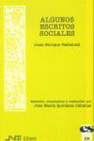 Algunos escritos sociales