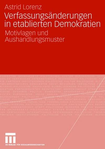 Verfassungsänderungen in etablierten Demokratien