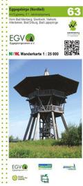 NRW-Wanderkarte 63 Eggegebirge (Nordteil) 1:25.000