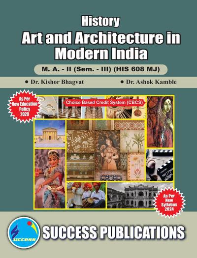 Art and Architecture in Modern India(M.A,Sem-III) SPPU-Text(English)