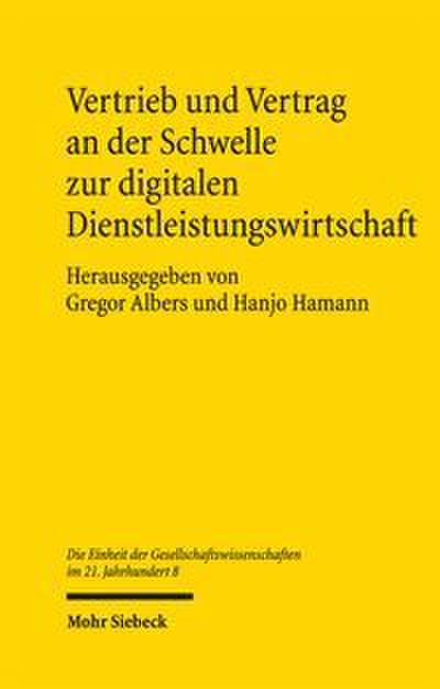Vertrieb und Vertrag an der Schwelle zur digitalen Dienstleistungswirtschaft
