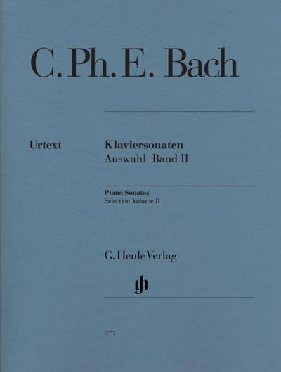 Carl Philipp Emanuel Bach - Klaviersonaten, Auswahl, Band II. Bd.2