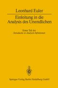 Einleitung in die Analysis des Unendlichen