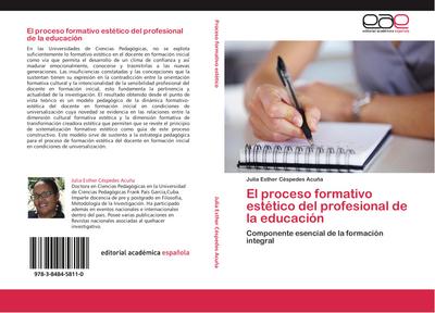 El proceso formativo estético del profesional de la educación