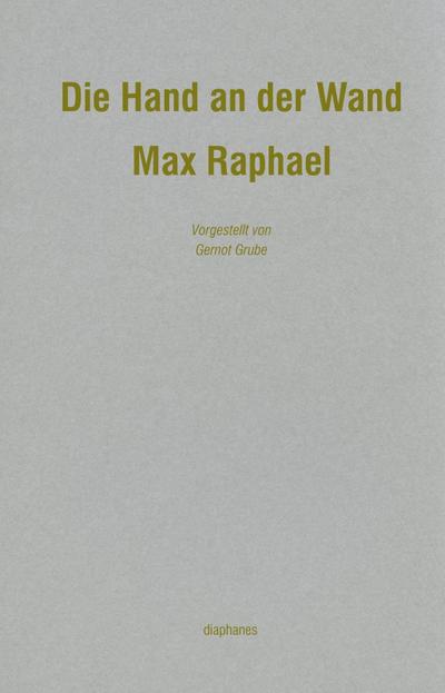 Die Hand an der Wand