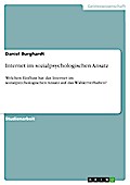 Internet im sozialpsychologischen Ansatz